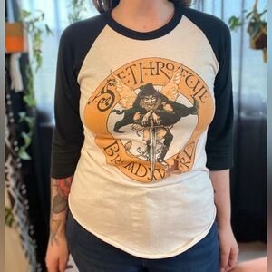 Vintage 80s Jethro Tull Broadsword Baseball Tee